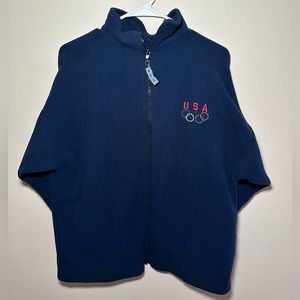 USA Olympic Vintage Navy Blue Sweatshirt. Made in USA